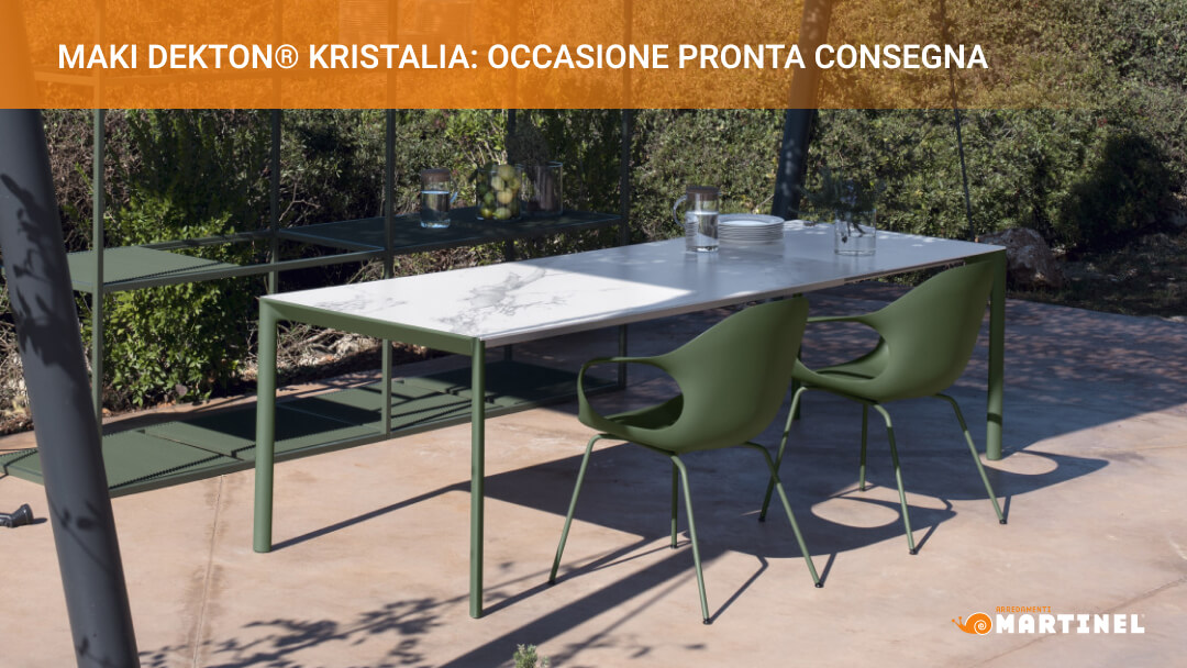 Maki Dekton Kristalia Arredamenti Martinel